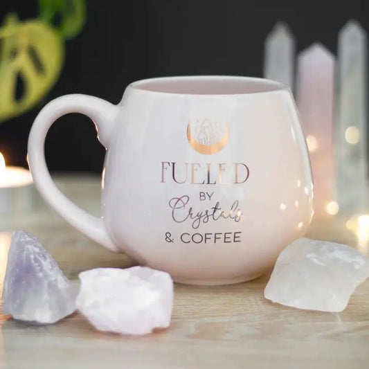 Mok 'Fueled by crystals and coffee'