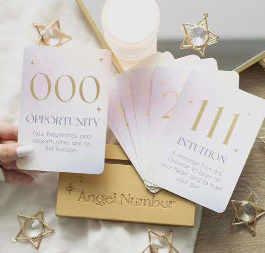 Affirmatiekaarten Angel numbers