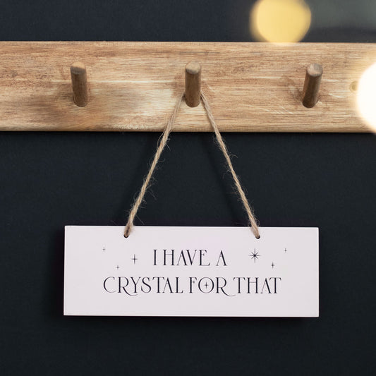 I have a crystal for that bordje