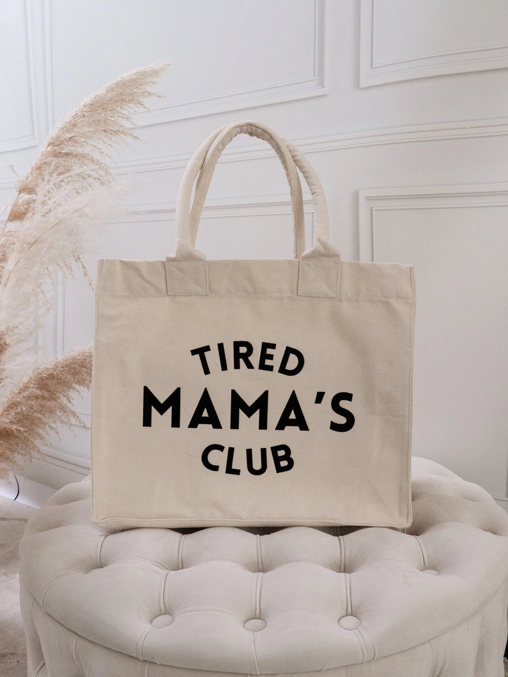 Tas - Tired Mama's Club - Beige